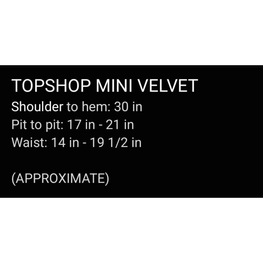 Topshop Black Velvet Cowl Neck Mini Dress, Effortless Evening Chic, Size 2 - Picture 11 of 11